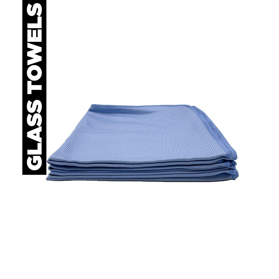 GLASS MICROFIBER TOWELS (2 pack) HOT BODY AUTO SPA