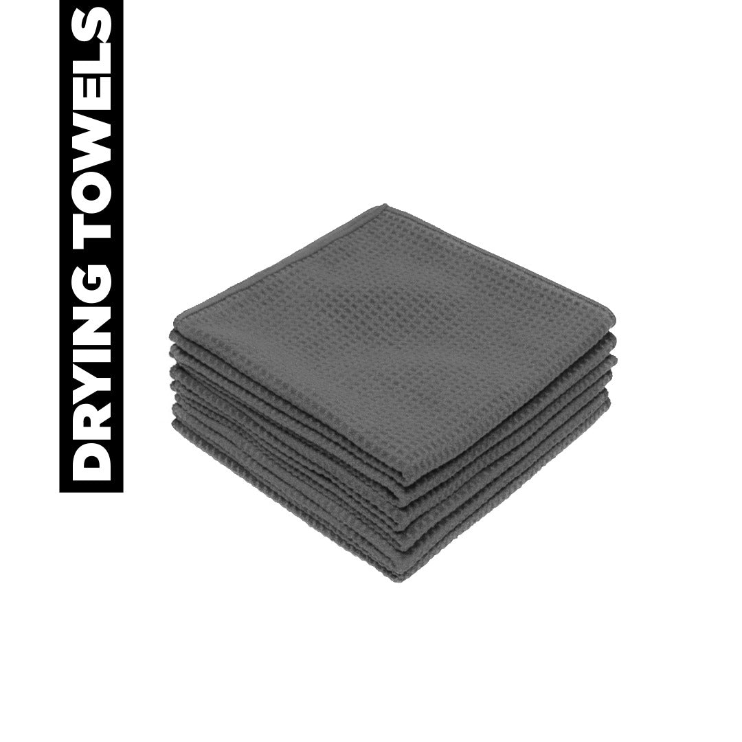 WAFFLE WEAVE DRYING TOWELS (2 pack) HOT BODY AUTO SPA